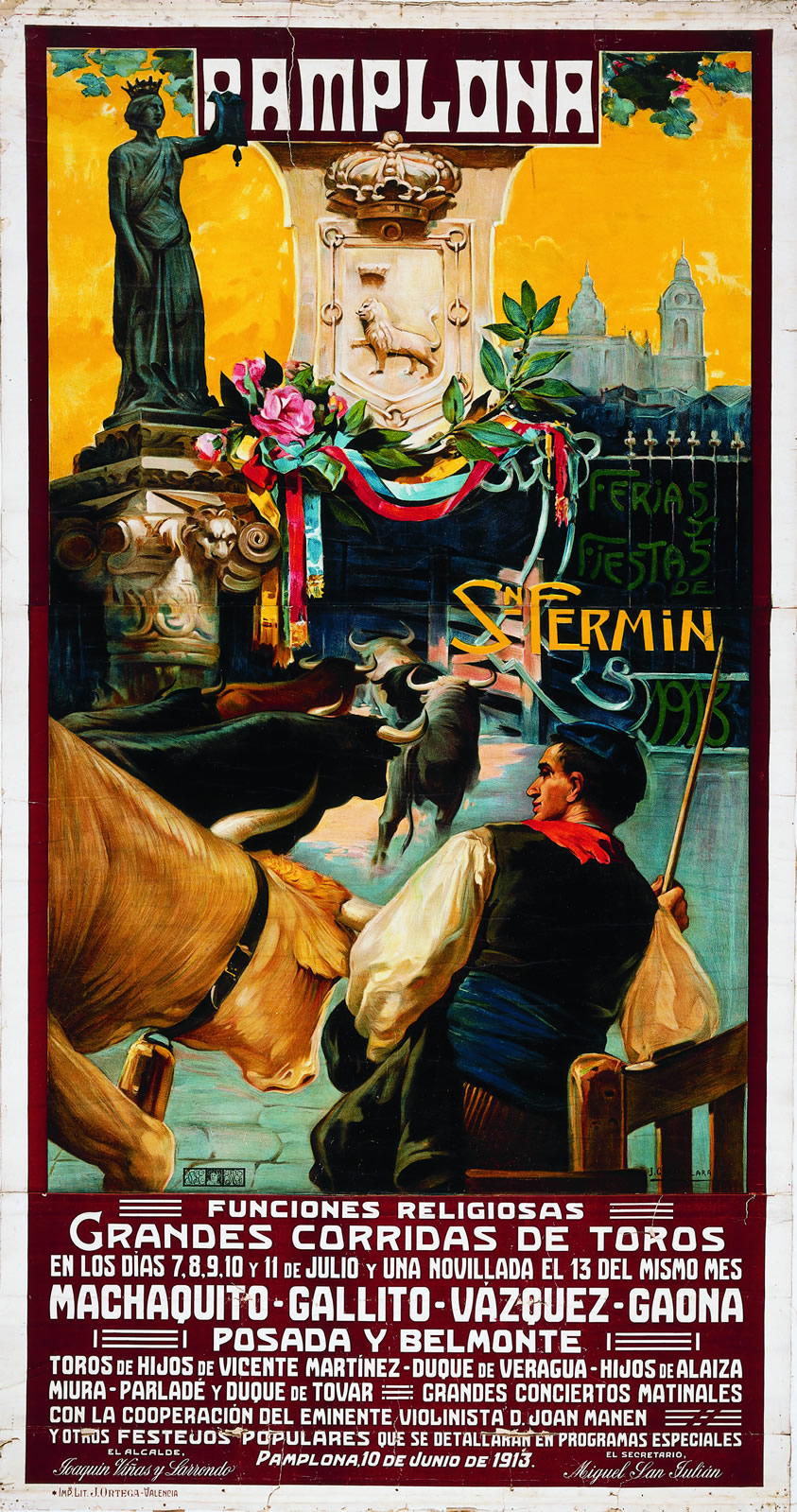 Fiestas en honor de San Fermín  